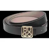 HUGO para mujer. 50558814 Cinturón Petrissa negro (75cm), Casual, Piel, outlet 2026.