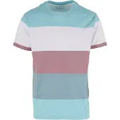 Just rhyse Camiseta 'Seaside' azul / azul claro / malva / blanco