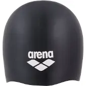 Arena - Long Hair Cap - Gorro de baño negro/blanco