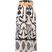 Cloud5ive Falda negro / blanco perla