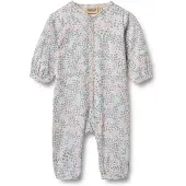 Wheat Pijama entero/body 'Felizia' ópalo / lila / rosa pastel / blanco