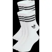 Adidas adidasCalcetines clásicos 3 Stripes (6 pares) 19-21 White / Black Niño