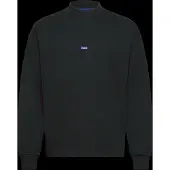 HUGO Sudadera 'Nedro' azul oscuro / negro / blanco
