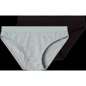 LMTD Calzoncillo 'NLFNANTELLE' gris moteado / negro
