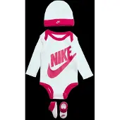 Nike Conjunto 'Futura' rojo carmesí / blanco
