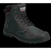 Palladium Botines con cordones 'PAMPA' negro