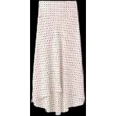 Mango Falda 'FLIPPY' crema / negro