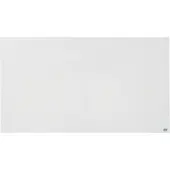 Nobo Widescreen pizarra magnética de cristal de 126 x 71,1 cm, blanca