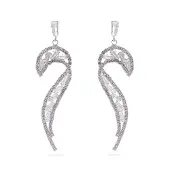 Avant Garde Pendientes 'Yasminya' plata