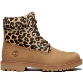 Timberland Premium 6 Inch Lace Up Boot Medium Beige Nubuck Talla: 37 | Botas Outlet | Mujer | Marrón