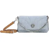 JOOP! Bolso de hombro 'Grunge Nuvola' azul claro / gris plateado