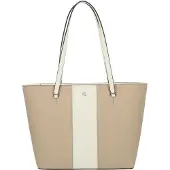 Ralph Lauren Karly Bolsa de hombro Piel natural 33 cm beige