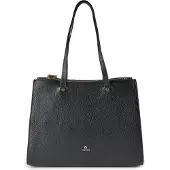 Etienne aigner Ivy Bolsa de hombro Piel natural 40 cm negro