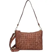 Campomaggi Edera Bolsa de hombro Piel natural 25 cm marrón
