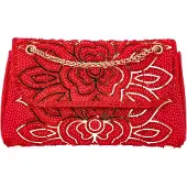 Faina Bolso de hombro rojo