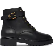 Ralph Lauren Botines con cordones 'ALLYSON' negro