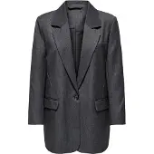 ONLY Blazer 'ONLHattie-Lana' gris oscuro