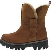 Waldlaufer Botas 'Winterstiefel Damen 732804 300 141 Nubukleder in braun' marrón