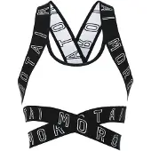 MOROTAI Sujetador deportivo negro / blanco