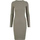 Urban Classics Vestido verde / verde pastel