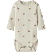 Lil´ Atelier Pijama entero/body 'NBNLAYO' crema / marrón