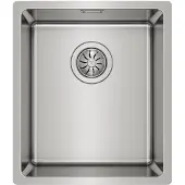 Teka BeLinea RS15 34.40, Fregadero encimera, Rectangular, Acero inoxidable, Acero inoxidable, 1 cuba, Rectangular