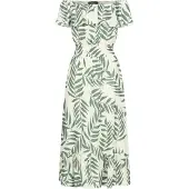 Cloud5ive Vestido beige / menta