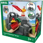 BRIO Grúa Y Túnel De Montaña (33889)