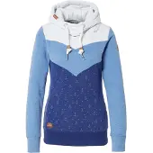 Ragwear Sudadera 'Trega' azul / marrón / offwhite