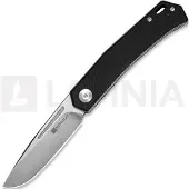 SENCUT Braxx S25089-1, Satin D2, Black G10 navaja