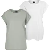 Urban Classics Camiseta menta / blanco