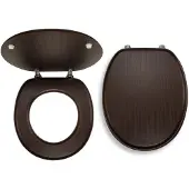 Novaservis Asiento de inodoro Ferro de madera, modelo WC/WENGE