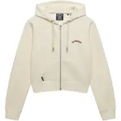 Superdry Sudadera Con Cremallera Essential Logo Cropped