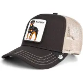 GOORIN BROS. Gorra 'Gorra goorin bros negra rottweiller bad boy trucker cap 6' negro