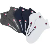 Champion Calcetines navy / antracita / rojo vivo / blanco