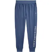 Ralph Lauren Pantalón de pijama azul / blanco