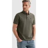 Vanguard Camiseta 'Polo shirt in piqué blend' verde oscuro