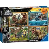 Ravensburger Puzzle Jurassic World 4x100 Piezas