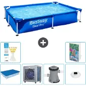 Bestway Steel Pro, rectangular, 221x150x43 cm, de 5 piezas, modelo S106