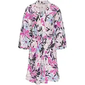 LASCANA Kimono azul claro / rosa / negro