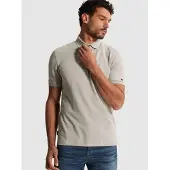Cast iron Camiseta 'Polo shirt in piqué with stretch' gris