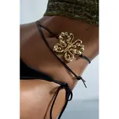 Desigual Cinturón 'Zalio x ' oro / negro