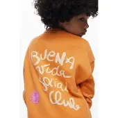 Desigual Sudadera naranja / rojo