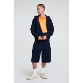 Desigual , Bermuda punto liso, Hombre, Algodon, Azul, S
