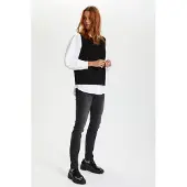 Saint tropez Jersey 'MilaSZ' negro