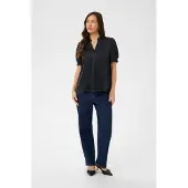 Saint tropez Blusa 'Panan' negro
