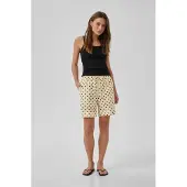 My Essential Wardrobe Pantalón 'MWNada' amarillo pastel / negro