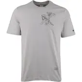 Cast iron Camiseta 'T-shirt in jersey with artwork' gris