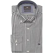 FYNCH-HATTON Camisa navy / blanco