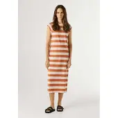 Pepe Jeans Vestido 'Lila' beige claro / mandarina